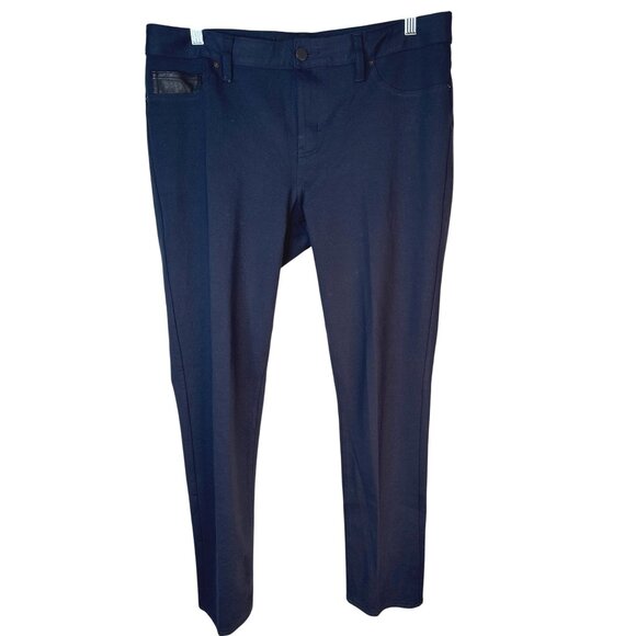 Calvin Klein Size 14 Navy Blue Dress Slacks - Picture 1 of 12